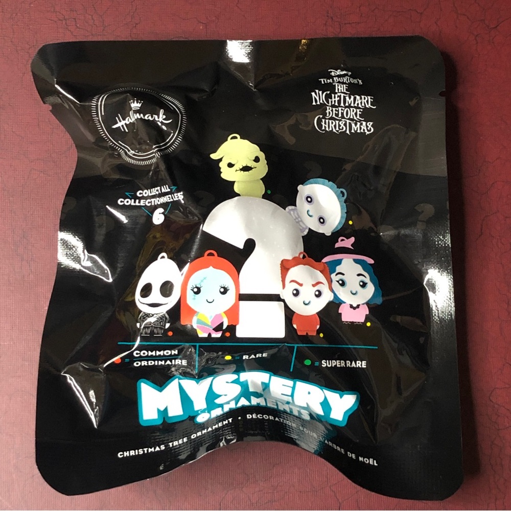 New Hallmark, Disney The Nightmare Before Christmas Collectible Mystery Ornament
